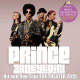 PRINCE 2015 HIT AND RUN TOUR FOX THEATRE 2CD