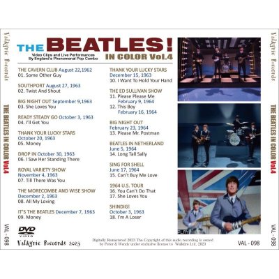 画像2: THE BEATLES / THE BEATLES IN COLOR Vol.4 DVD