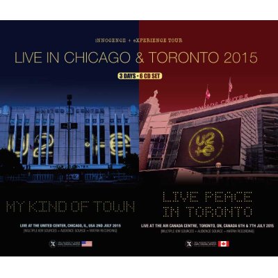 画像1: U2 2015 iNNOCENCE + eXPERIENCE Tour Live in Chicago & Toronto 6CD