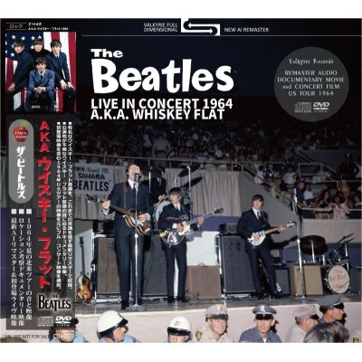 画像1: THE BEATLES 1964 LIVE IN CONCERT A.K.A. WHISKEY FLAT CD+DVD
