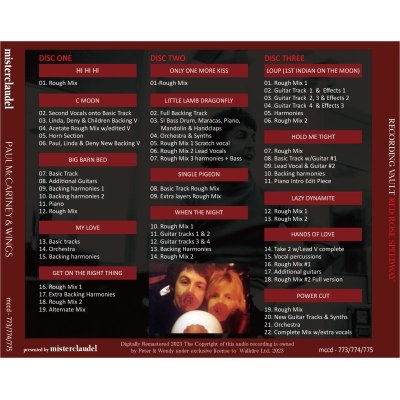 画像3: PAUL McCARTNEY RECORDING VAULT "RED ROSE SPEEDWAY" 5CD