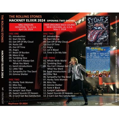 画像2: THE ROLLING STONES 2024 HACKNEY ELIXIR 3CD