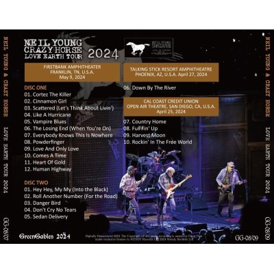 画像2: NEIL YOUNG 2024 LOVE EARTH TOUR 2CD