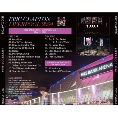 画像2: ERIC CLAPTON 2024 LIVERPOOL 2CD