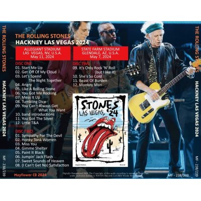 画像2: THE ROLLING STONES 2024 HACKNEY LAS VEGAS 2CD