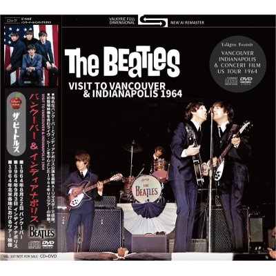画像1: THE BEATLES 1964 VISIT TO VANCOUVER & INDIANAPOLIS CD+DVD