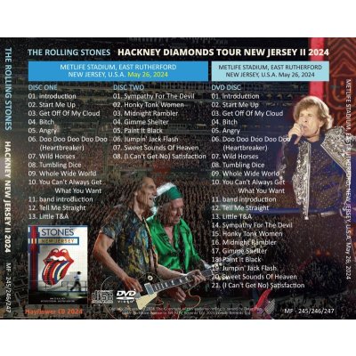 画像2: THE ROLLING STONES 2024 HACKNEY NEW JERSEY II 2CD+DVD