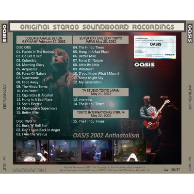 画像2: OASIS 2002 ANTINATALISM 2CD
