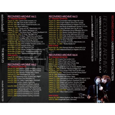 画像2: THE BEATLES / RECOVERED ARCHIVES unseen & rare film collection 【4DVD】