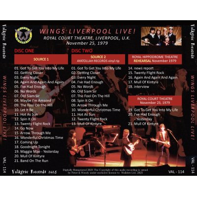 画像2: PAUL McCARTNEY 1979 LIVERPOOL LIVE 2CD