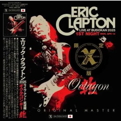 画像1: ERIC CLAPTON (2CD with Bonus DVDR) OCTAGON #1 乾 BUDOKAN 2025 -1ST NIGHT Limited Set