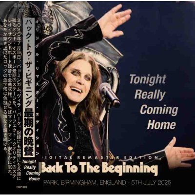 画像1: OZZY OSBOURNE & BLACK SABBATH 2025 TONIGHT REALLY COMING HOME 「最期の晩餐」CD