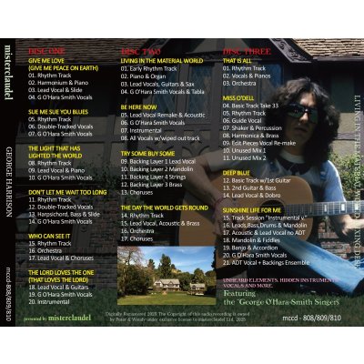 画像2: GEORGE HARRISON LIVING IN THE MATERIAL WORLD MIXING DESK 3CD