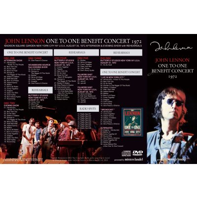画像2: JOHN LENNON 1972 ONE TO ONE BENEFIT CONCERT 5CD+DVD