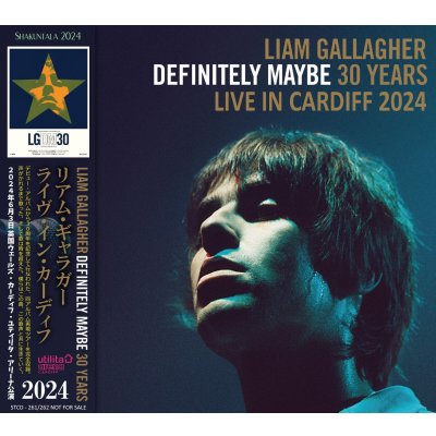 画像1: LIAM  GALLAGHER 2024 DEFINITELY MAYBE 30 YEARS LIVE IN CARDIFF 2CD