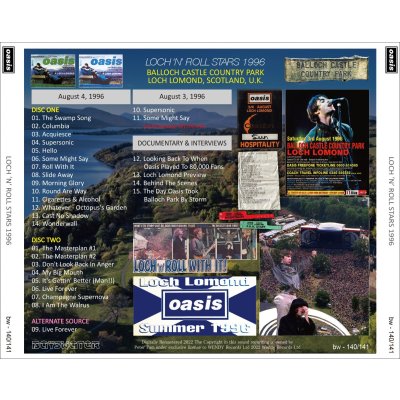 画像2: OASIS 1996 LOCH 'N' ROLL STARS 2CD