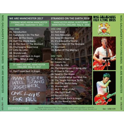 画像2: NOEL GALLAGHER 2017 WE ARE MANCHESTER 2CD