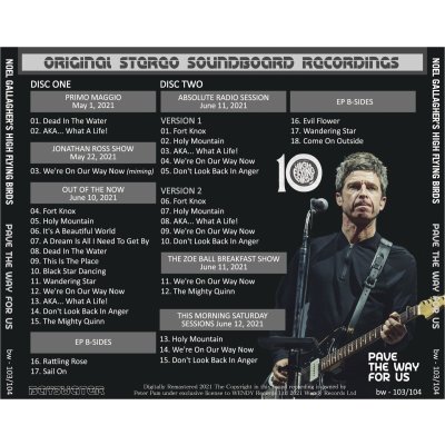 画像2: NOEL GALLAGHER 2021 PAVE THE WAY FOR US 2CD