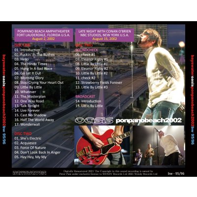 画像2: OASIS 2002 PONPANO BEACH 2CD