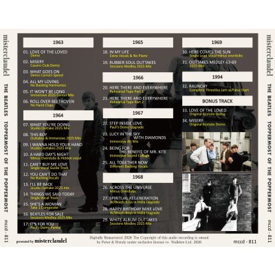 画像2: THE BEATLES TOPPERMOST OF THE POPPERMOST CD