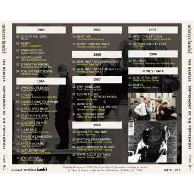 画像2: THE BEATLES TOPPERMOST OF THE POPPERMOST CD