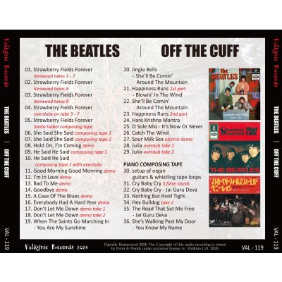 画像2: THE BEATLES OFF THE CUFF CD