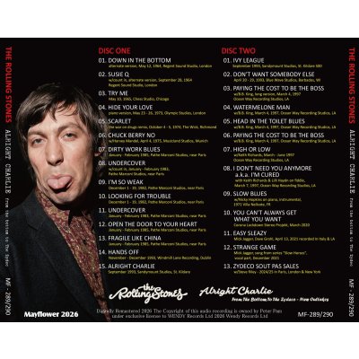 画像2: THE ROLLING STONES ALRIGHT CHARLIE from the bottom to The Zydec - new outtakes 2CD