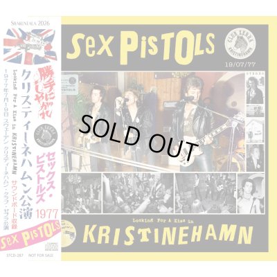 画像1: SEX PISTOLS 1977 LOOKING FOR KISS IN KRISTINEHAMN CD