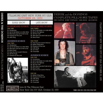 画像4: DEREK & THE DOMINOS / COMPLETE FILLMORE TAPES 【10CD】