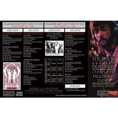 画像2: DEREK & THE DOMINOS / COMPLETE FILLMORE TAPES 【10CD】