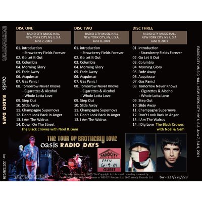画像2: OASIS 2001 RADIO DAYS 3CD
