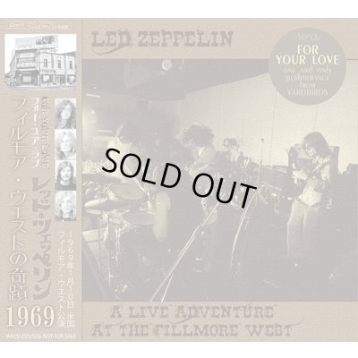 画像1: LED ZEPPELIN / A LIVE ADVENTURE AT THE FILLMORE WEST 【2CD】