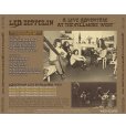画像2: LED ZEPPELIN / A LIVE ADVENTURE AT THE FILLMORE WEST 【2CD】 (2)