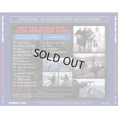 画像2: THE ROLLING STONES ‘GET YER YA-YA’S OUT!’ GLYN JOHNS RAW DEMO CD