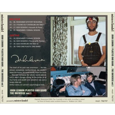 画像4: JOHN LENNON PLASTIC ONO BAND THE UNIVERSE VOL.1 5CD
