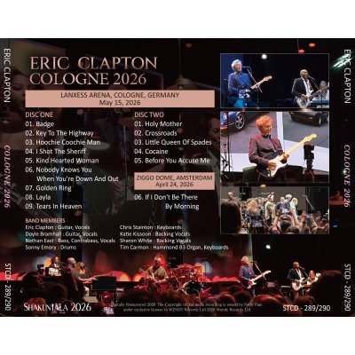 画像2: ERIC CLAPTON 2026 COLOGNE 2CD