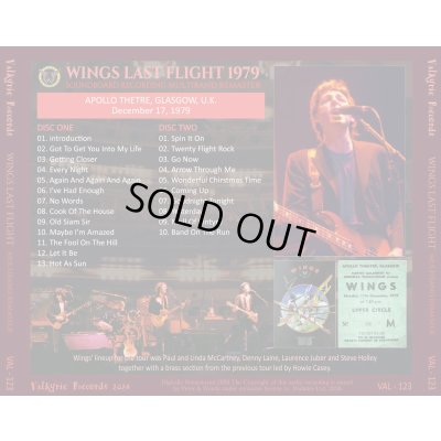 画像2: PAUL McCARTNEY 1979 WINGS LAST FLIGHT MULTIBAND REMASTER 2CD