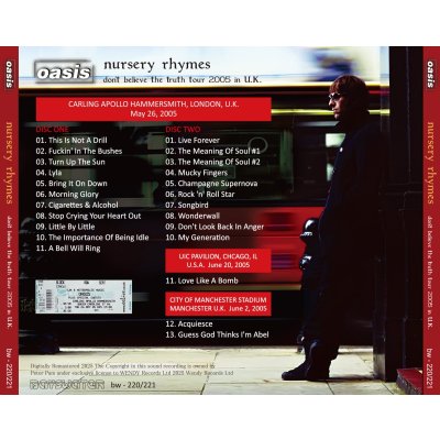画像2: OASIS 2005 NURSERY RHYMES 2CD