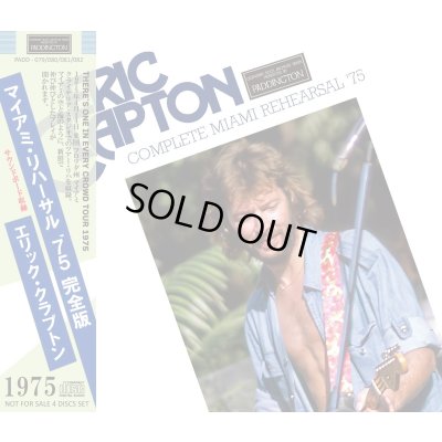 画像1: ERIC CLAPTON 1975 COMPLETE MIAMI REHEARSAL 4CD
