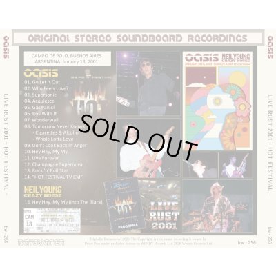 画像2: OASIS 2001 LIVE RUST - HOT FESTIVAL - CD