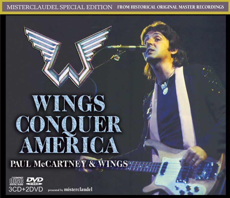 PAUL McCARTNEY / WINGS CONQUER AMERICA 【3CD+2DVD】