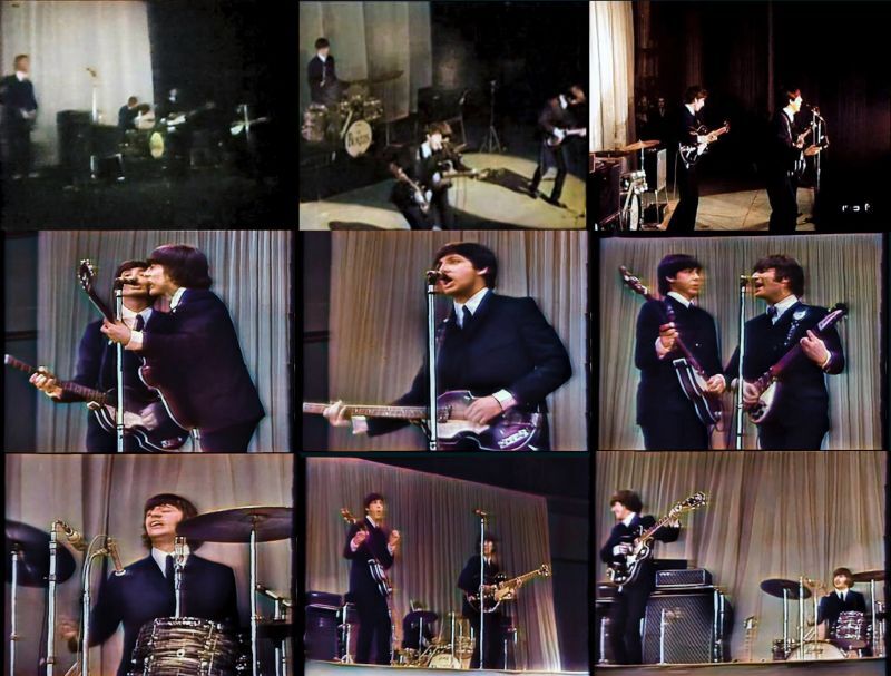 THE BEATLES LIVE IN PARIS 19641965 IN COLOR DVD - BOARDWALK