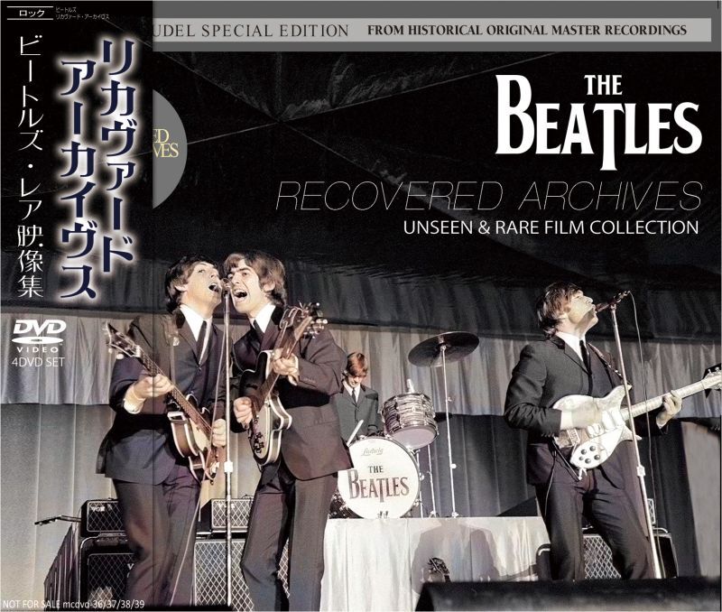 THE BEATLES / RECOVERED ARCHIVES unseen & rare film collection 【4DVD】