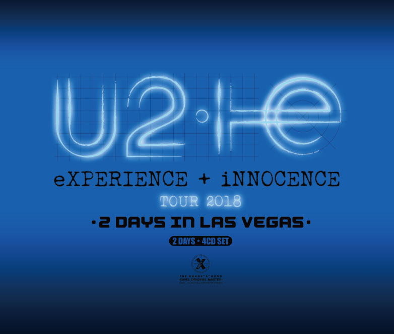 U2 2018 eXPERIENCE + iNNOCENCE TOUR TWO DAYS IN LAS VEGAS 4CD
