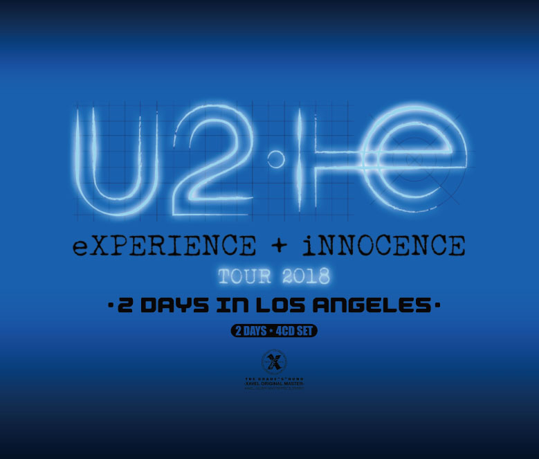 U2 2018 eXPERIENCE + iNNOCENCE TOUR TWO DAYS IN LOS ANGELES 4CD