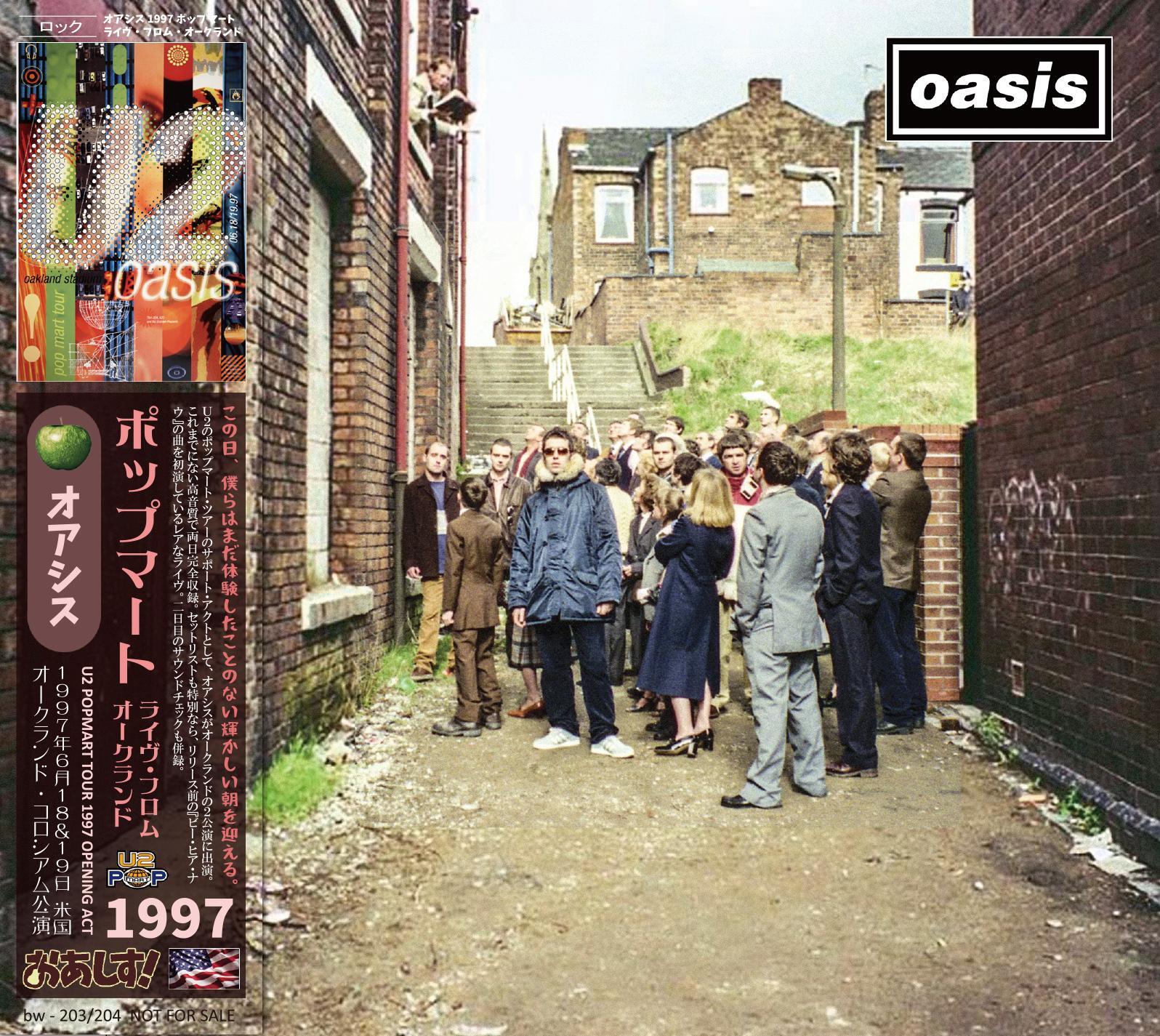 OASIS 1997 POPMART LIVE FROM OAKLAND 2CD