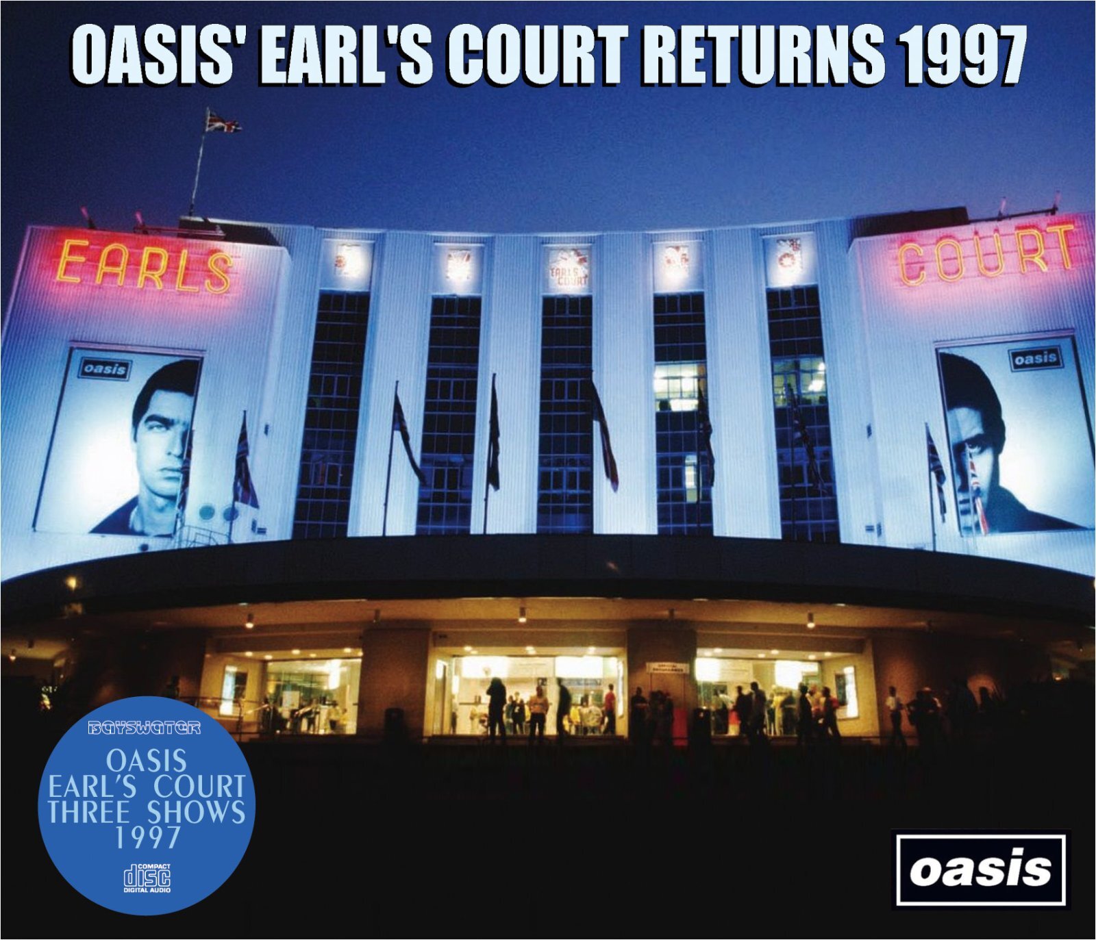 OASIS 1997 OASIS' EARL'S COURT RETURNS 6CD