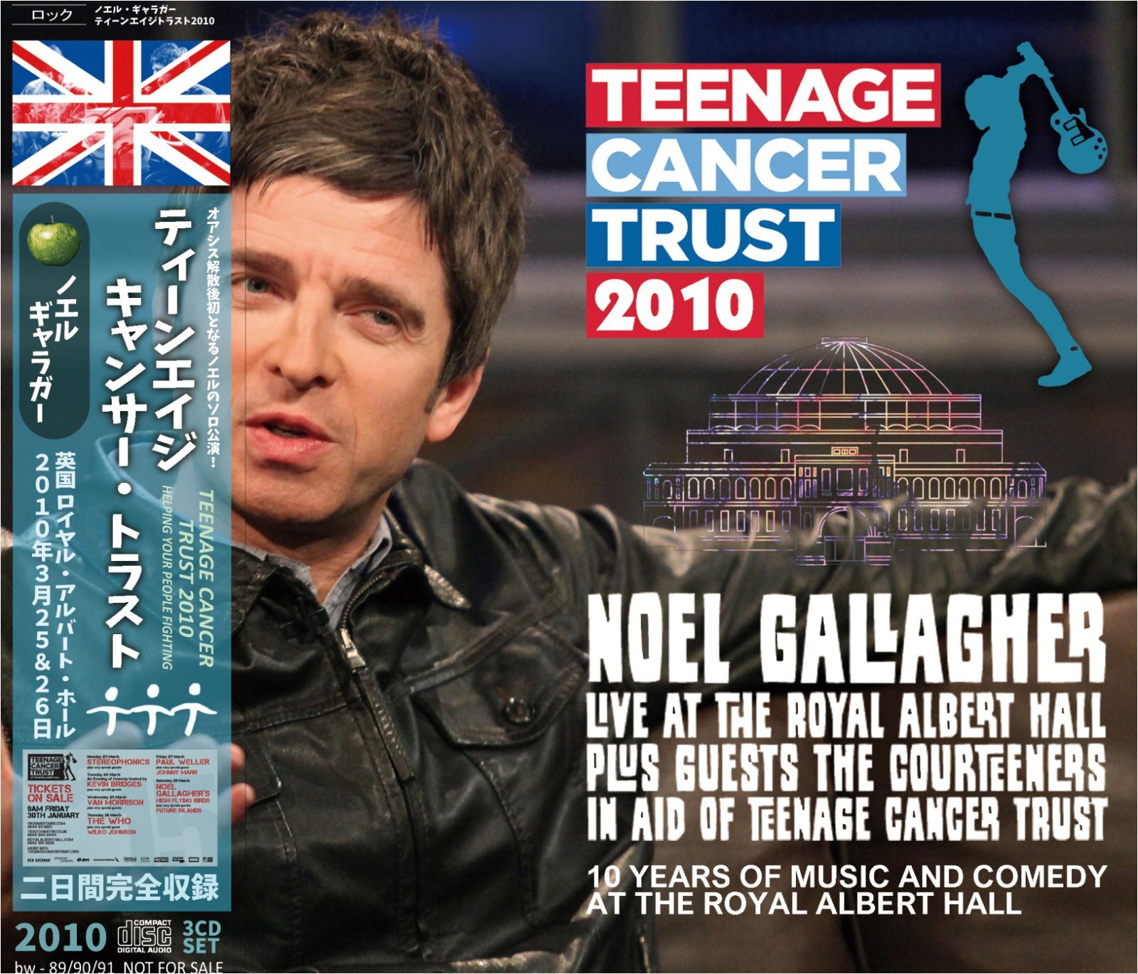 NOEL GALLAGHER 2010 TEENAGE CANCER TRUST 3CD