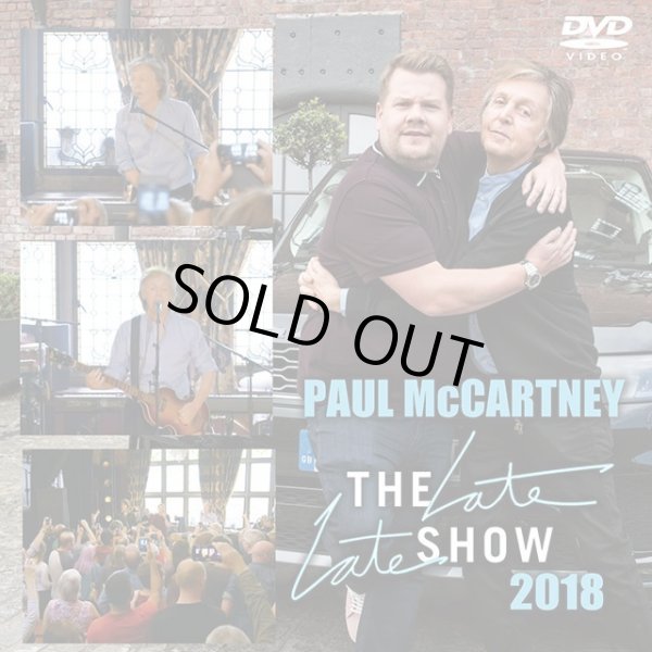画像1: PAUL McCARTNEY / THE LATE LATE SHOW 2018 【DVD】 (1)
