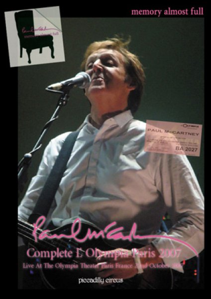 画像1: PAUL McCARTNEY / COMPLETE PARIS OLYMPIA 【1DVD】 (1)